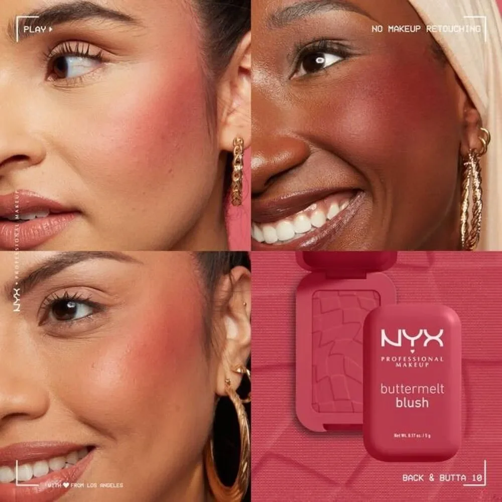 NYX Cosmetics Bridgerton Queen Buttermelt Blush Palette Duo